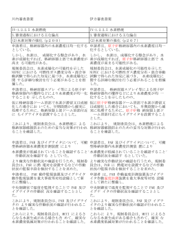 川内審査書案 伊方審査書案 IV-1.2.2.5 水素燃焼 IV