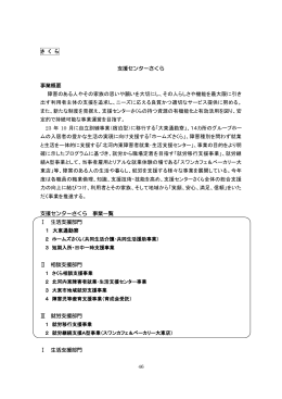 支援センターさくら - 社会福祉法人大阪手をつなぐ育成会