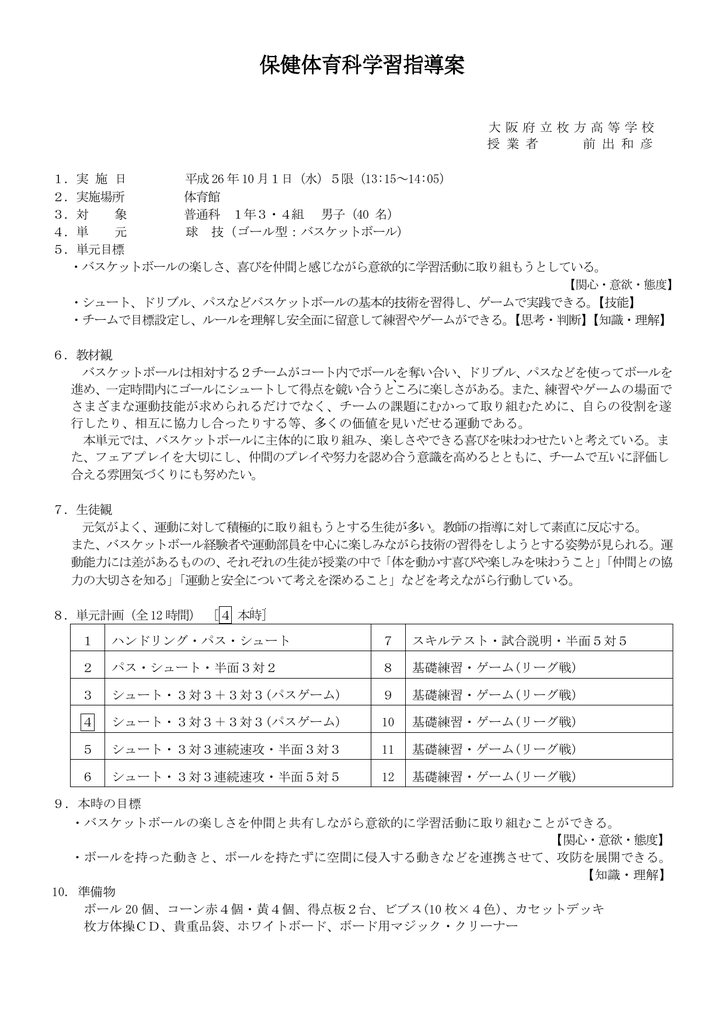 バスケットボール 3対3のパスゲーム