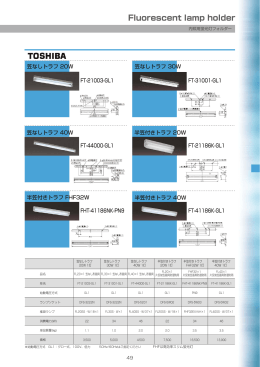 Fluorescent lamp holder