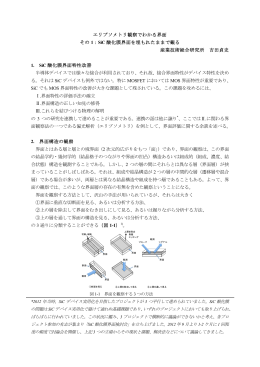 SiC 酸化膜界面を埋もれたままで観る