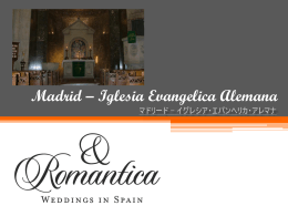 Madrid – Iglesia Evangelica Alemana
