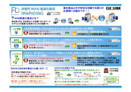 海外拠点との不安定な回線でお困りの 企業様にお勧めです！！ WAN