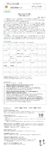 名前に込められた願い