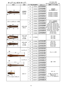 チップ（コンタクトチップ）