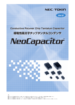 導電性高分子チップタンタルコンデンサ NeoCpacitor vol.2