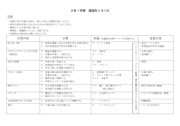2年1学期国語 [132KB pdfファイル]