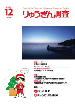 株式会社新垣通商 - りゅうぎん総合研究所