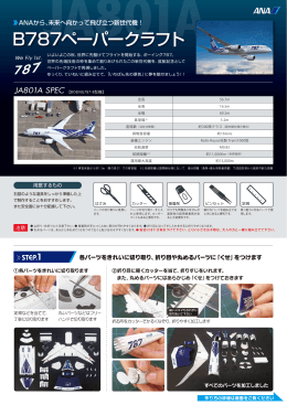 ペーパークラフトの作り方をダウンロード PDF形式