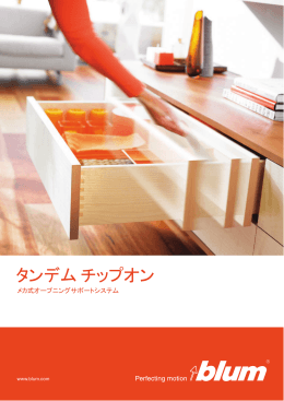 木製タンデムレールチップオンカタログ