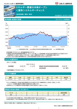 エネルギー関連日本株オープン ＜愛称＞エネルギーチャンス
