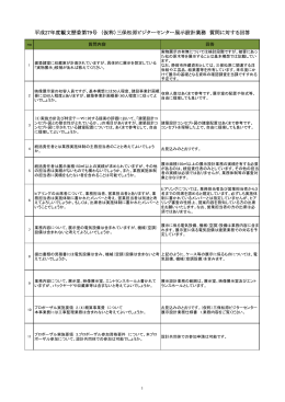 質問事項への回答（PDF）