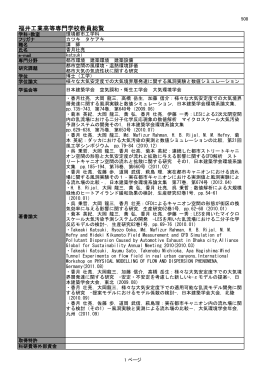 福井工業高等専門学校教員総覧