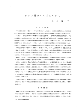 フワン材のミミズについて