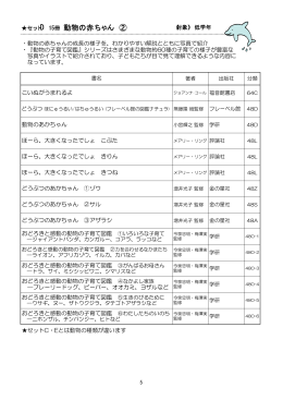 動物の赤ちゃん ②