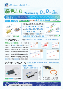 緑色LD - フォトンリサーチ
