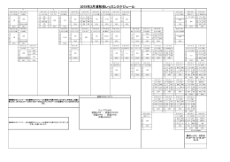 2015年3月浦和校レッスンスケジュール