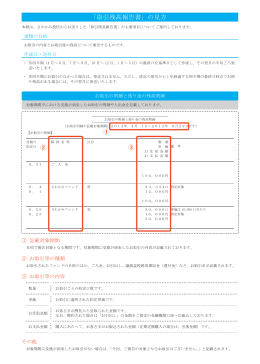 「取引残高報告書」の見方 ① ② ③