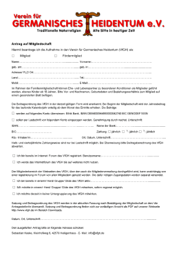 Mitgliedsantrag als PDF