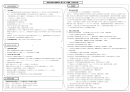 食の安全安心推進計画（第2次）の概要（主な改正点）