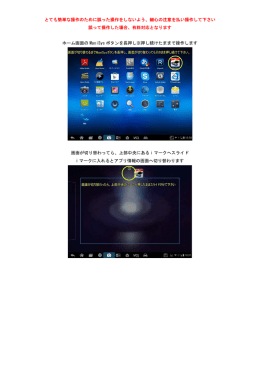とても簡単な操作のために誤った操作をしないよう