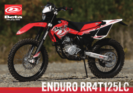 ENDURO RR4T125LC - Betamotor Japan