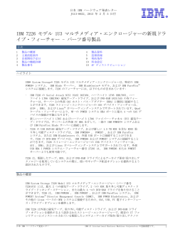 IBM  7226  モデル  1U3  マルチメディア・エンクロージャーの新規ドラ