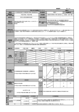 事業番号 新25-028 日本海溝海底地震・津波観測網の整備