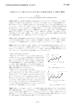 P1-096 - 日本発達心理学会