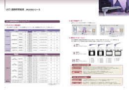 LED 道路照明器具 JR3200シリーズ
