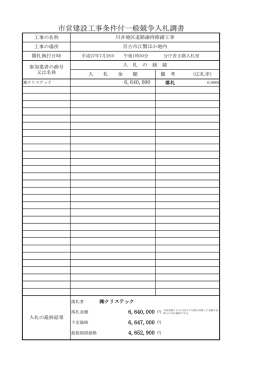川井地区道路維持修繕工事