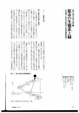 3 都市の生態系と緑