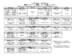 &ldquo;つながれ心 つながれ力&rdquo; 復興コンサート「鎮魂、そして希望」in ヤマハ