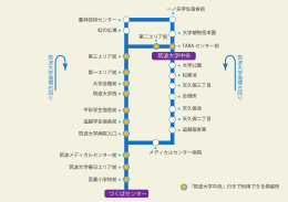 バス路線図 - 筑波大学