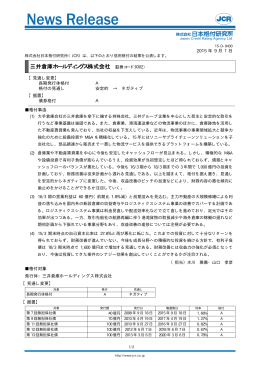 三井倉庫ホールディングス