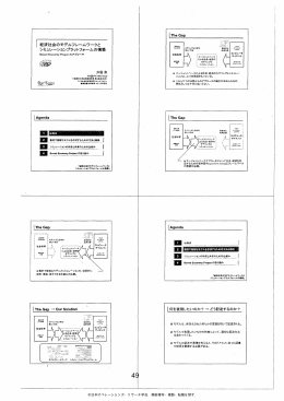 経済社会のモデルフレームワークと シミュレーションプラットフォームの構築