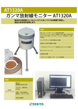 食品スクリーニングモニター AT1320A ATOMTEX社製