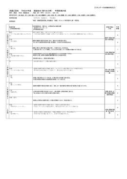 武蔵丘高校 平成26年度 国語総合（現代文分野） 年間授業計画