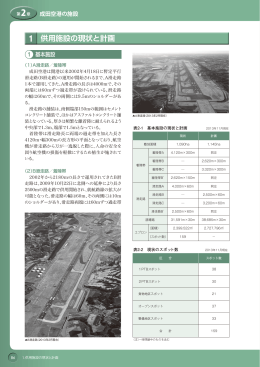 1.供用施設の現状と計画 | 成田空港～その役割と現状