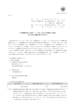 日本伸銅株式会社（証券コード：5753）
