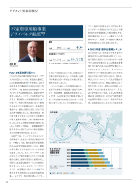 不定期専用船事業