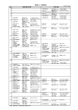 フェリー運航時刻表 更新日