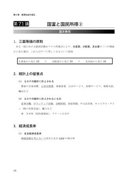 現代社会第71講