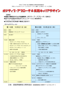 【目的】 最高の瞬間を作り出す組織開発（ポジティブ・アプローチ）を学ぶ