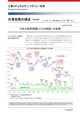 日本の政界再編とドル円相場への影響