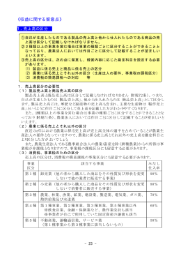 2．収益に関する留意点