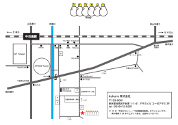 中目黒駅 map - kukuru inc.