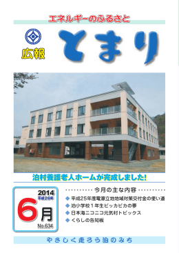 6月 - 泊村