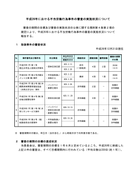 平成26年 審査の実施状況（PDF：40KB）
