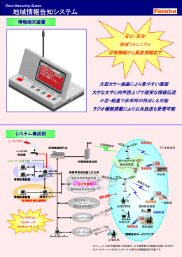 地域情報告知システム - 双葉電子工業株式会社